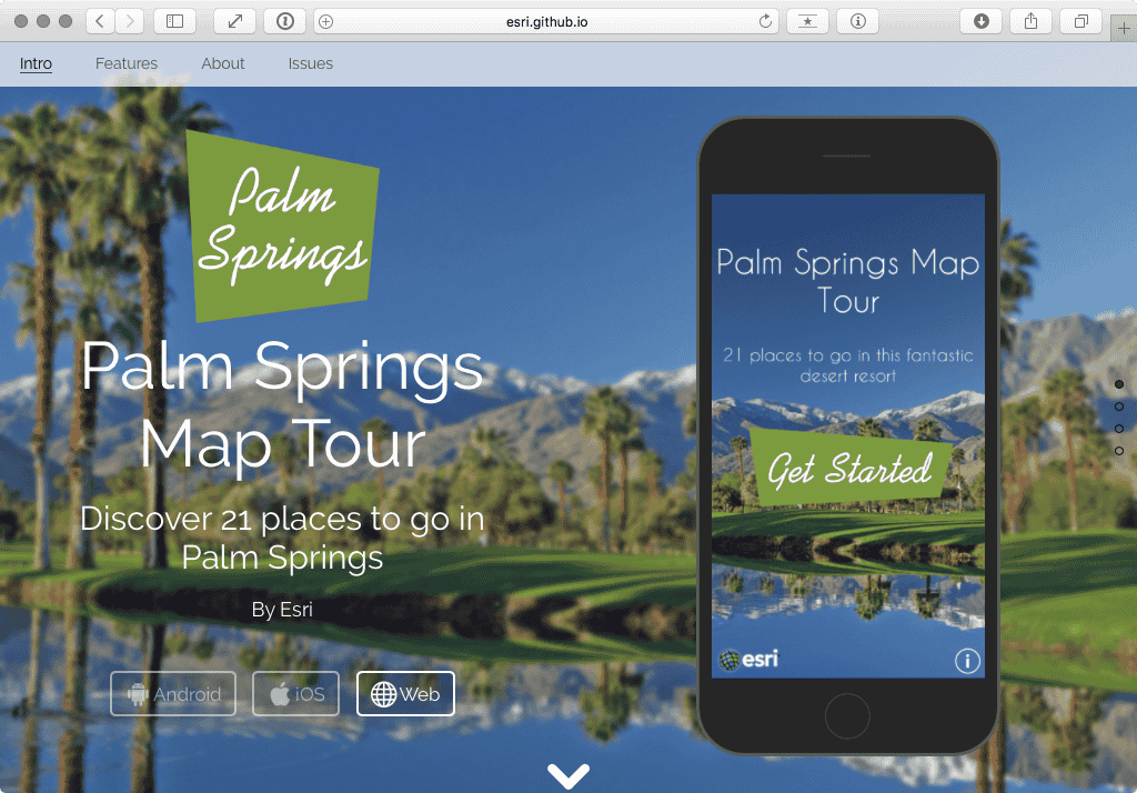 Palm Springs Map Tour