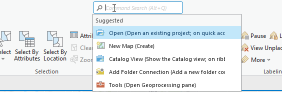 Command Search CommandSearch