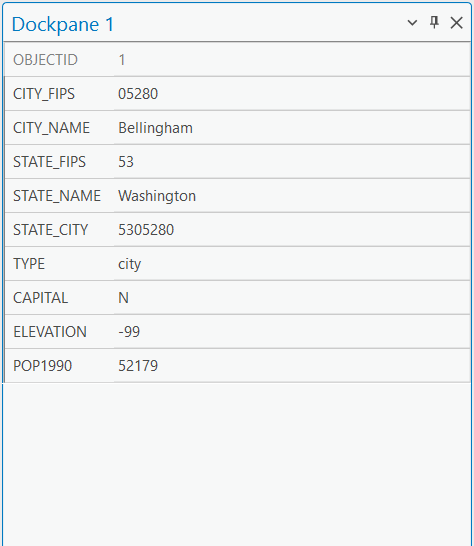 Inspector Grid InspectorEmbeddableControl