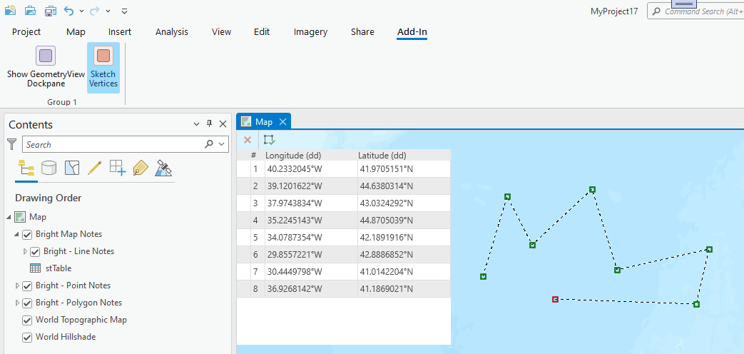 Sketch Vertices geometryControlSketch
