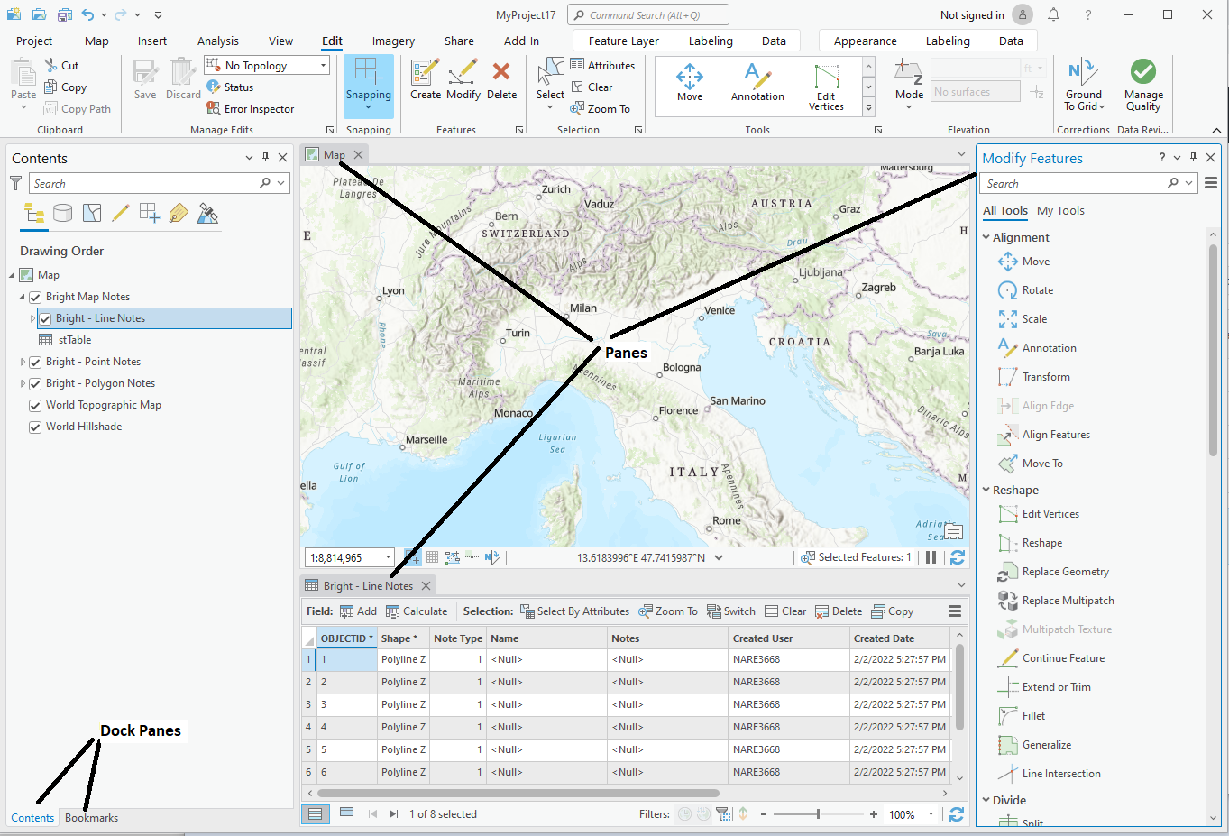Multiple panes DockPane2.png