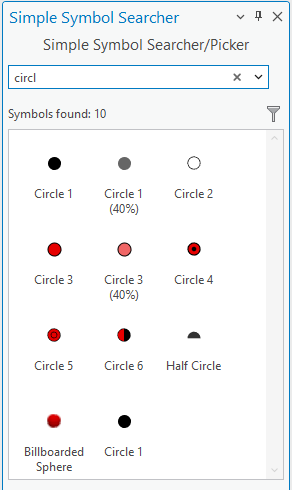 Symbol Searcher With Picker Control SymbolSearcherPickerControl