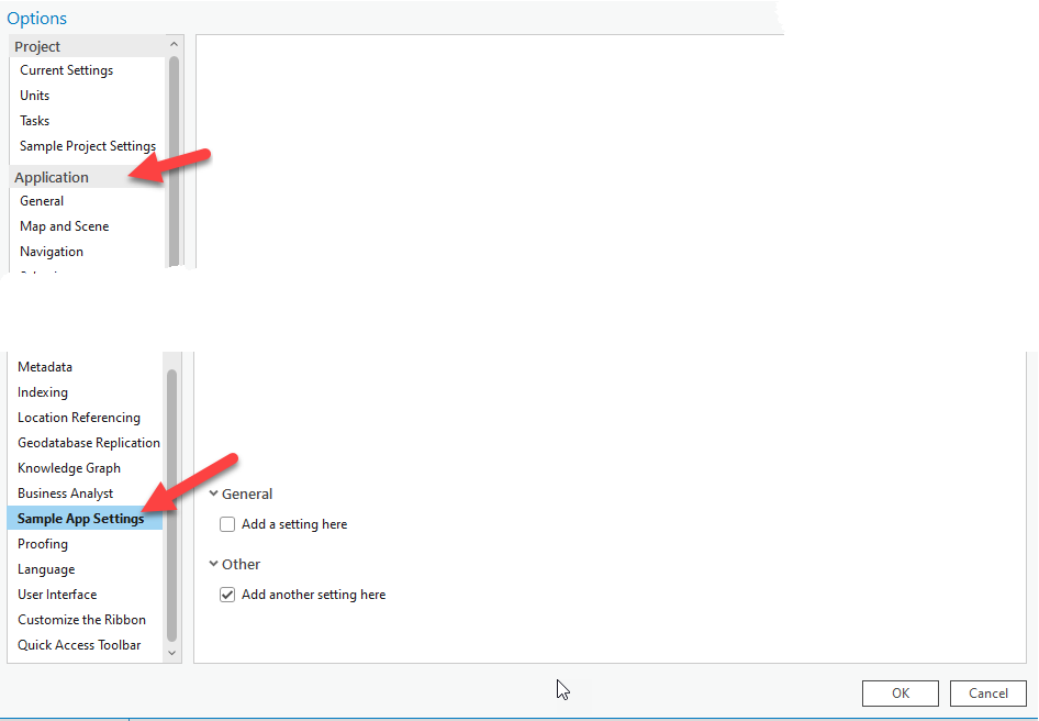 Application Settings DAML ApplicationSettings