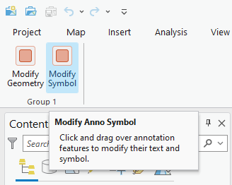 Modify Annotation Symbol Tool annoModifySymbol