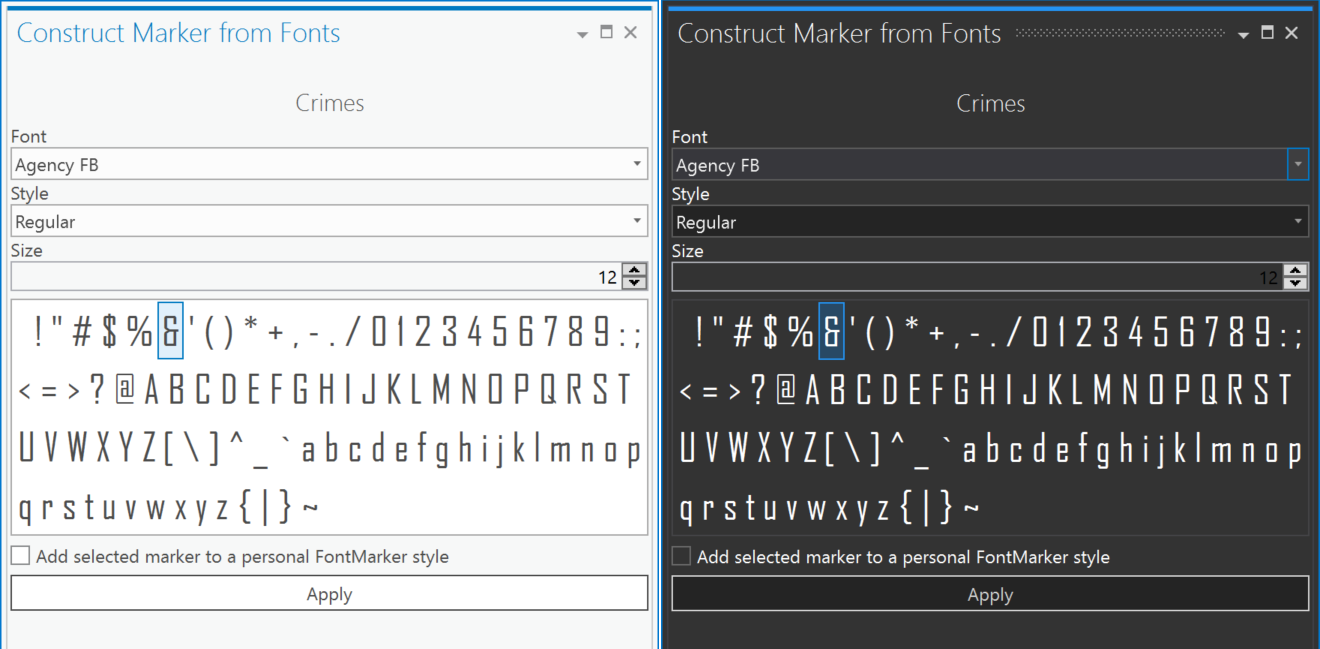 ListBox with Text items TextOnlyListBox